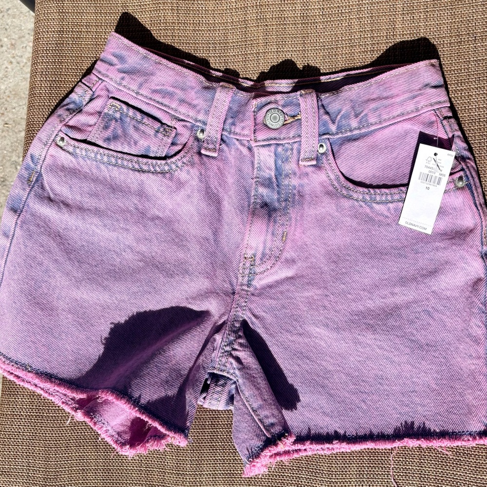 Old Navy Purple Jean Shorts